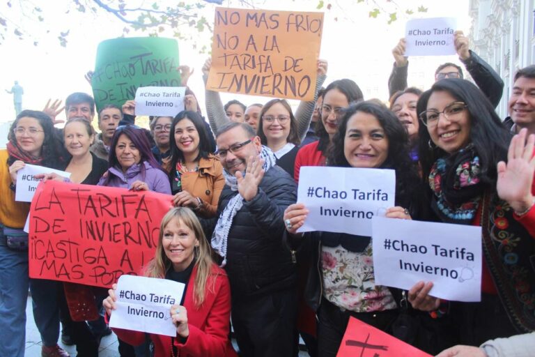 Diputada Karol Cariola encabeza campaña por el fin de la tarifa eléctrica de invierno