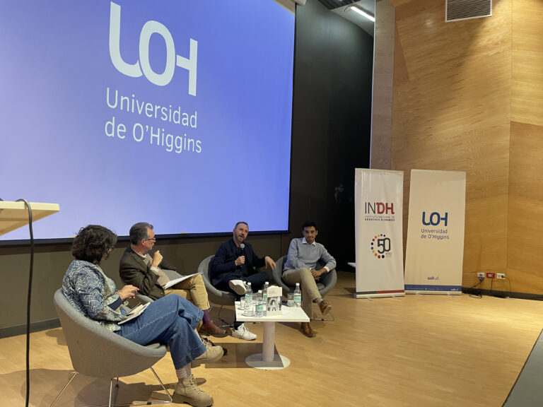 Con presencia de Manuel Guerrero: UOH e INDH desarrollaron conversatorio sobre violencia, dictadura y Derechos Humanos