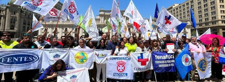 Mesa del sector público se pronuncia ante aprobación del incremento al salario mínimo en la cámara de diputados y la votación en contra de la ultraderecha 