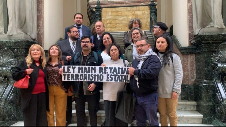Organizaciones de DD.HH. presentan requerimiento en la Corte Suprema por Ley Nain Retamal