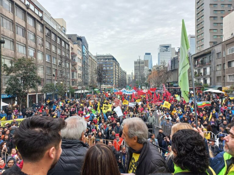 Movilización a nivel nacional “No + AFP”: Organizaciones sociales ejercen presión sobre el debate previsional