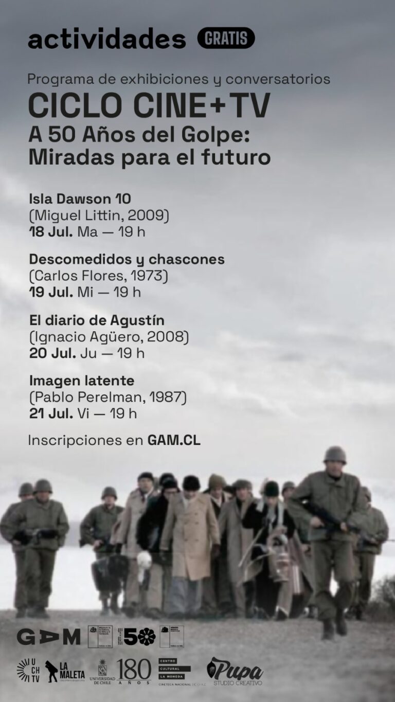 [Podcast] Cartelera cultural con Álvaro Méndez: Ciclo de cine y TV a 50 años del golpe civil – militar miradas para el futuro + música en vivo