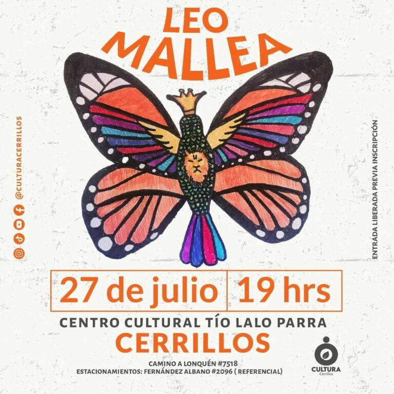 [Podcast] Cartelera cultural con Álvaro Méndez: Concierto de Leonardo Mallea en Cerrillos; ciclo de cortometrajes y +