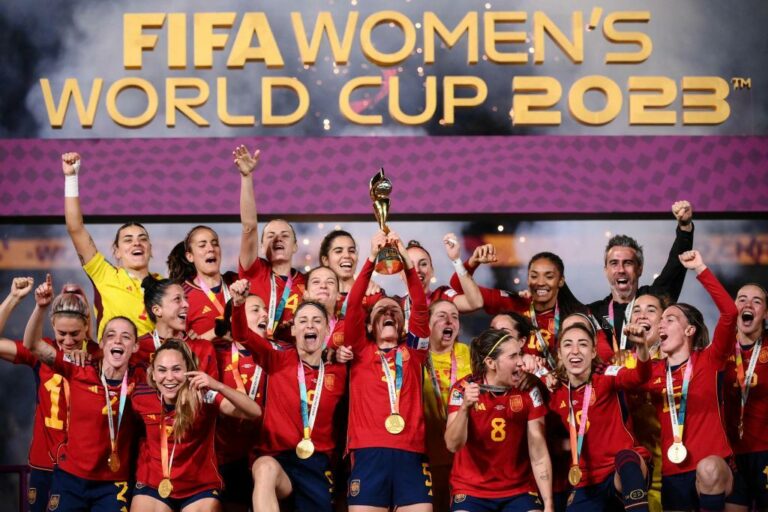 ESPAÑA Campeón del Mundial Femenino Adulto