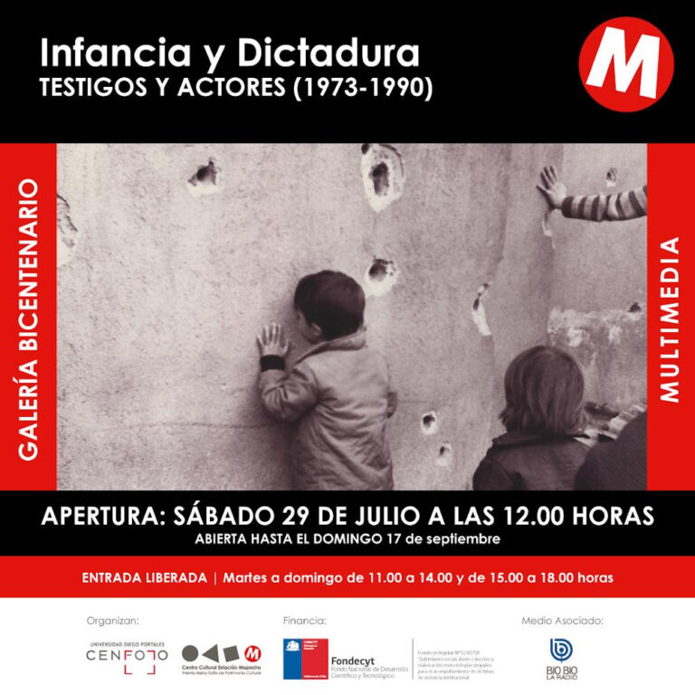 [Podcast] Cartelera cultural con Álvaro Méndez: Exposición y seminario infancia en dictadura, testigos y actores