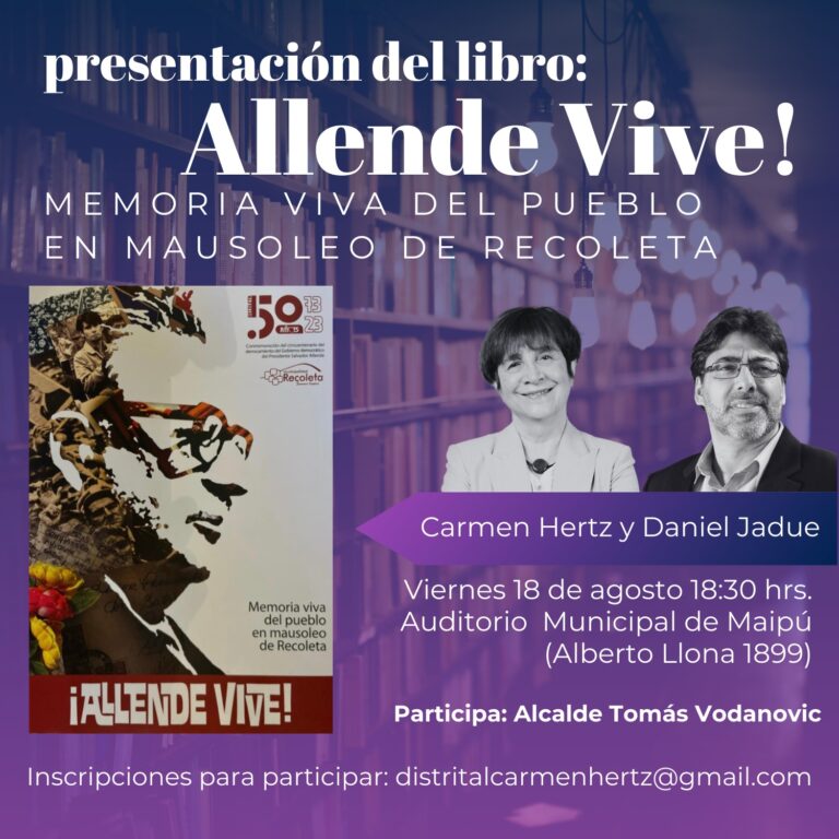 [Podcast] Cartelera cultural con Álvaro Méndez: Presentación del libro “Allende Vive” + XVI Festival Internacional de Teatro Familiar