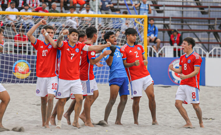 Chile Tercero en el Sudamericano Masculino de Fútbol Playa