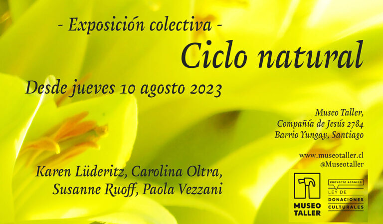 Museo Taller prepara exposición colectiva “Ciclo natural” con las primeras dos muestras