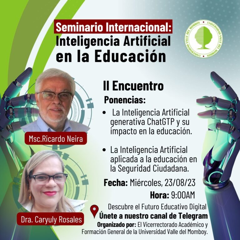 Encuentro de Inteligencia Artificial plantea perspectivas para su aplicación en la educación y el trabajo