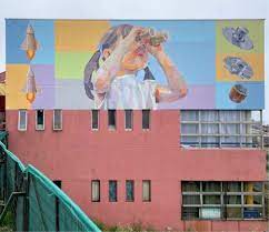 Barrio Bellavista restaura sus fachadas con murales