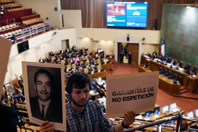 Cámara rindió homenaje a exdiputados ejecutados y desaparecidos y gobierno entrega agenda legislativa en materia de DDHH