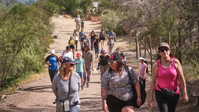 Este fin de semana participa de la  tercera versión del “Día de los cerros”