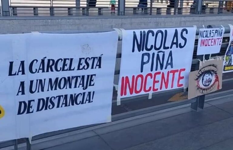 #NicolásPiñaInocente: campaña busca anulación de condena por 10 años de cárcel