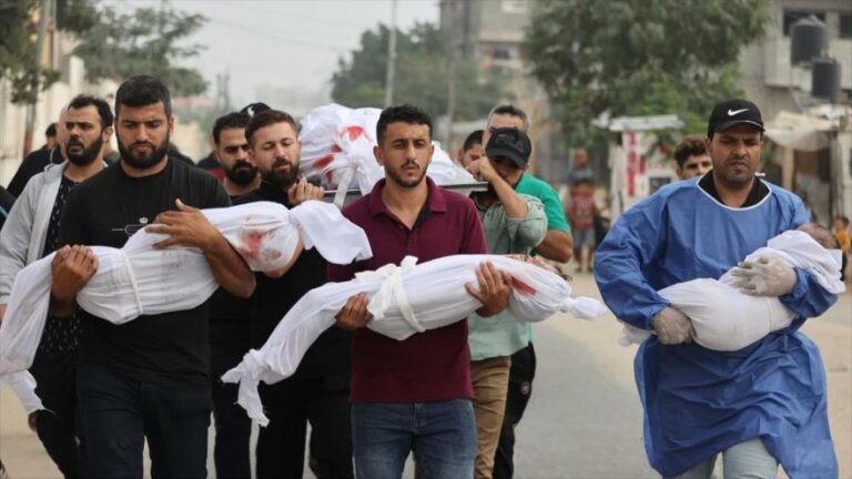 Apoyo a decisión de Chile de llamar a embajador en Israel a consulta tras genocidio en Gaza con más de 3.700 niños muertos