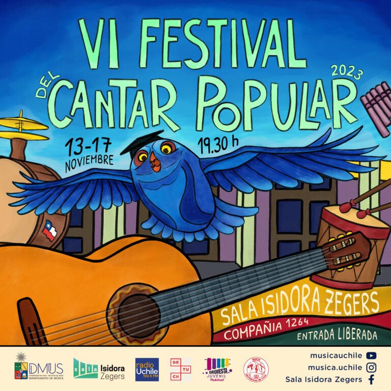 Festival del Cantar Popular de la U. de Chile conmemorará los 50 años del golpe de Estado en cada una de sus jornadas