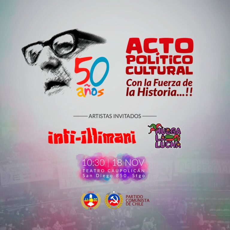 [Podcast] Cartelera cultural con Álvaro Méndez: PC convoca a acto político cultural en el Teatro Caupolicán y +