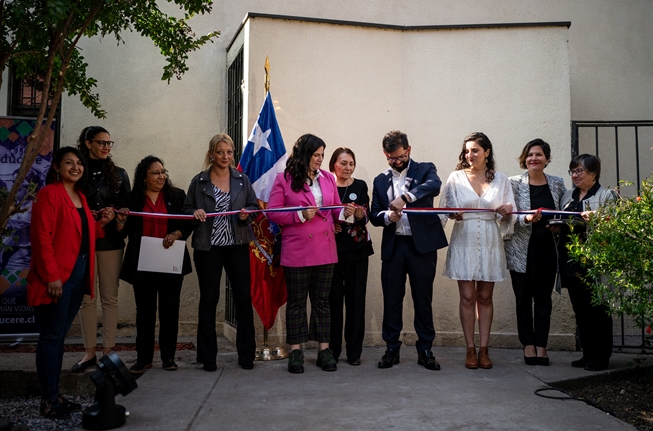 Presidente Boric inaugura segundo Centro de Atención para mujeres víctimas de violencia sexual en la RM