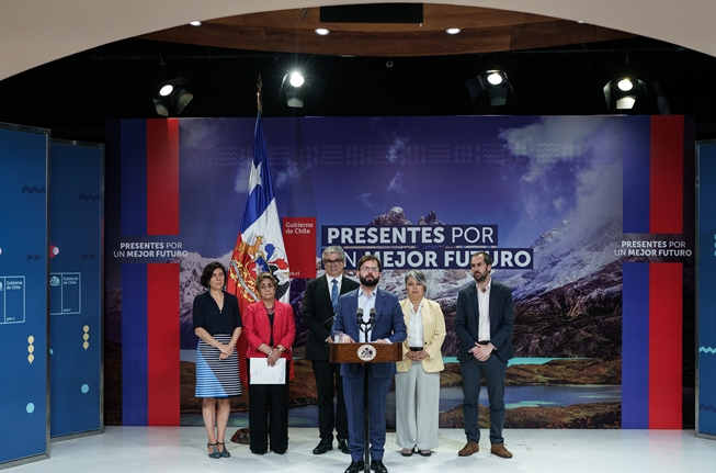 Presidente Boric anuncia gabinete pro crecimiento y empleo