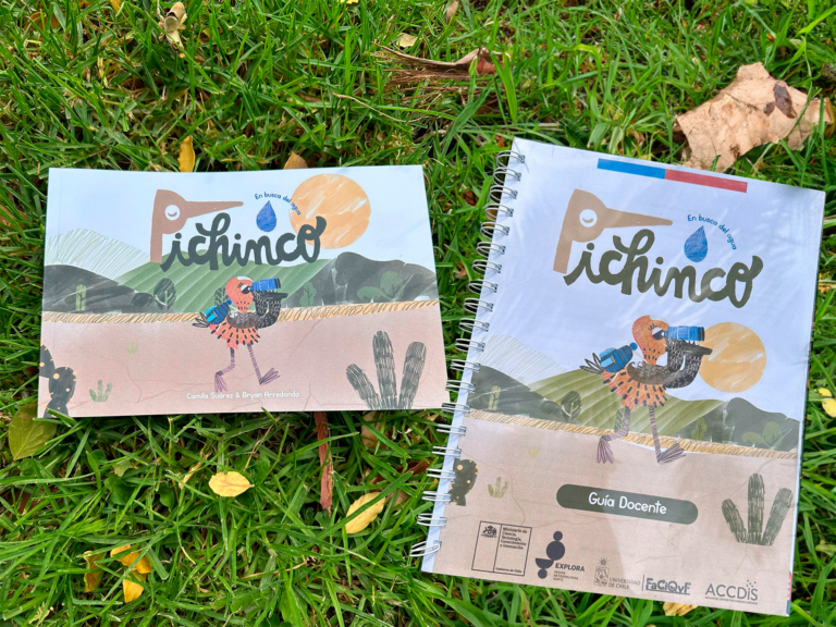 Cuento ilustrado “PichinCO en busca del agua” llegó a más de 4700 niños y niñas y a más de 100 docentes de la RM Norte