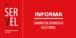 Ya es posible solicitar cambio de domicilio electoral Ya es posible solicitar cambio de domicilio electoral