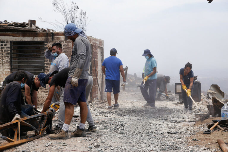 Juan A. Lagos por mega incendio: “Es muy importante organizar y masificar la ayuda en los próximos días, en las próximas semanas… esto es para largo”