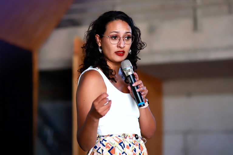 Javiera Reyes, la carta fuerte que va por la reelección: “Lo Espejo era una comuna abandonada, que no tenía inversión en seguridad”