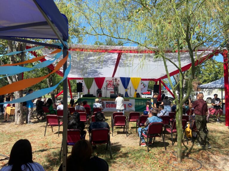 Partido Comunista realiza Fiesta de Los Abrazos en San Fernando