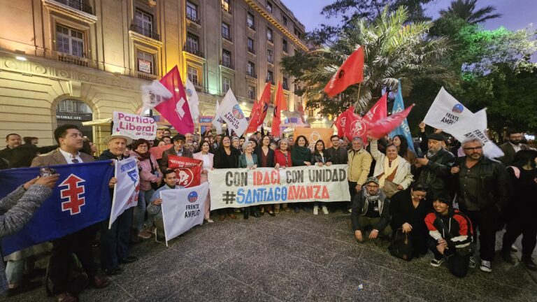 Actividad unitaria en apoyo a Irací Hassler consolida respaldo del oficialismo y la DC a repostulación en Santiago