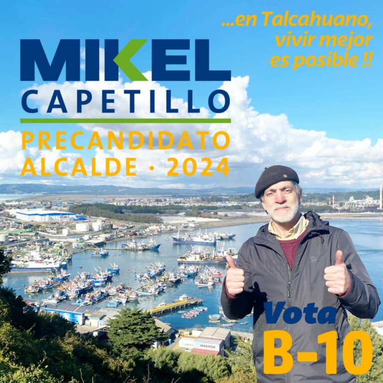 Volver a encontrarnos: Candidato Mikel Capetillo va a primarias y propone recuperar el espíritu de barrio para Talcahuano