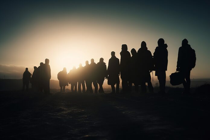 Refugee. Due to war, climate change, and global political issues, the refugee problem is gaining momentum. Hungry children, migrate to Europe, humanitarian demographic catastrophe. Crisis