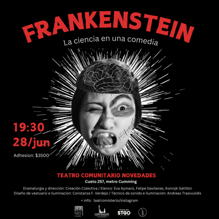 ¡No te pierdas “Frankenstein”, la nueva comedia de la compañía Teatro Misterio!   