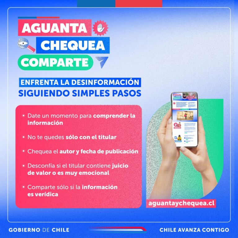 Ministra Vallejo da el vamos a campaña ciudadana contra la desinformación