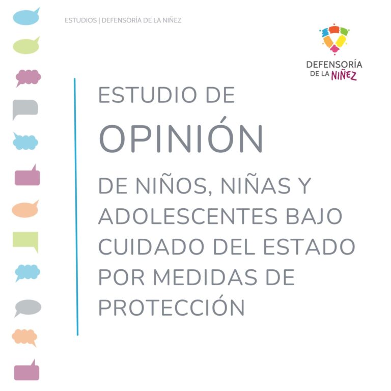 Problemas de convivencia y salud mental son las principales preocupaciones de los niños, niñas y adolescentes bajo cuidado del Estado