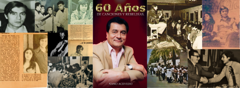 Nano Acevedo y sus 60 años de canciones y rebeldías