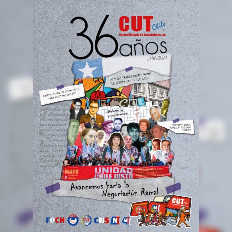 CUT celebró aniversario con una semana de debates en torno a mujeres, adultos mayores y negociación ramal