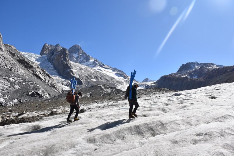 Monitoreo del glaciar Universidad: Pérdida continua de hielo en respuesta al cambio climático