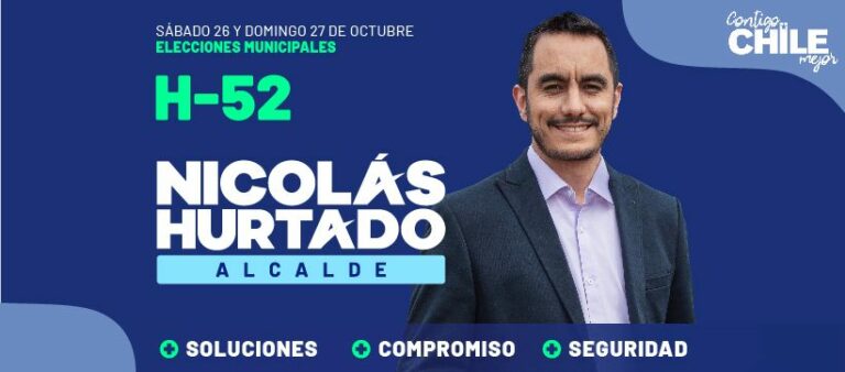 Nicolás Hurtado candidato a alcalde por La Florida: “La comuna merece mucho más de lo que ha recibido”