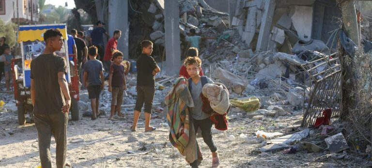ONU denuncia que un niño muere cada hora en la guerra que Israel libra en Gaza