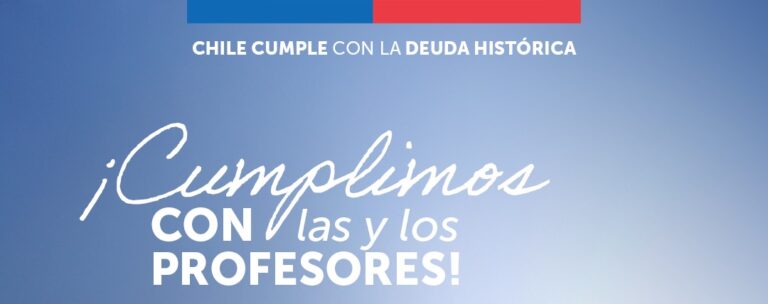 Se promulga la ley reparatoria de la deuda histórica docente