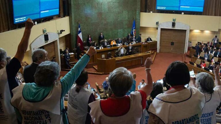 Paulina Cartagena destaca amplia aprobación en la Cámara la reparación de la deuda histórica