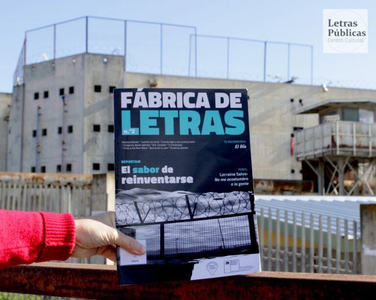 Paulina Vergara, directora de la revista Fábrica de Letras: “Las cárceles pueden ser una fábrica de lectura y escritura”