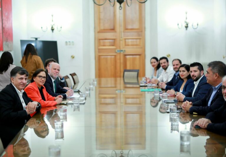 Ministro Elizalde y Subsecretaria Leitao sostienen reunión con Asociación Chilena de Municipalidades para abordar seguridad municipal
