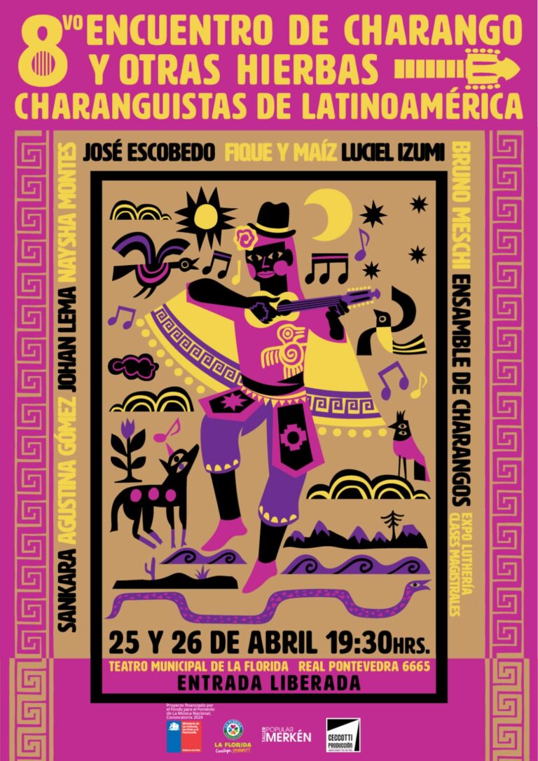 El 8° Encuentro De charango y otras hierbas comienza este viernes en el Teatro Municipal de La Florida