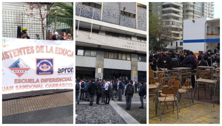 Bajo la línea de la pobreza: asistentes de la educación en Santiago demandan mejoras en sus sueldos base