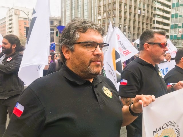 Rodrigo Oyarzún, presidente Federación de Trabajadores CCU e integrante lista Unidad Sindical para Transformar Chile: “Es fundamental para nosotros la lucha por un salario vital”