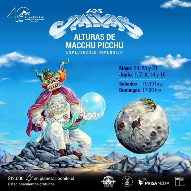 Planetario USACH estrenará espectáculo inmersivo Alturas de Macchu Picchu de Los Jaivas