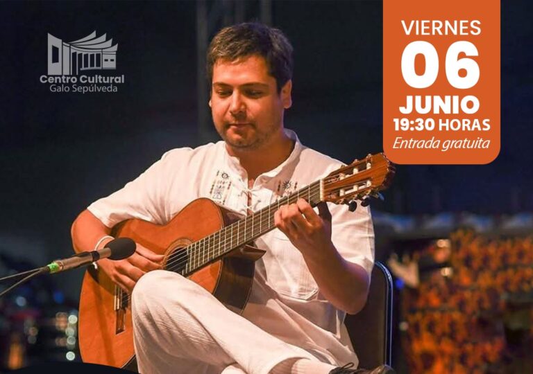 Guitarrista Claudio Rojas Aguilera dará concierto en Temuco
