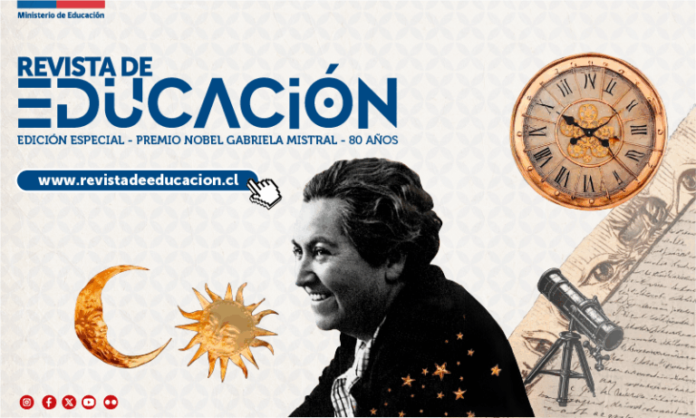 Revista de Educación lanza edición especial de Gabriela Mistral por los 80 años del Premio Nobel