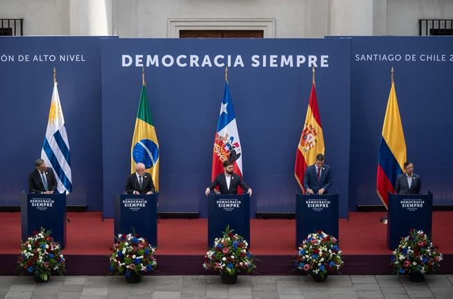 Lautaro Carmona destaca encuentro Democracia Siempre: “Da cuenta de cómo se pueden ir construyendo distintos espacios de intercambio”