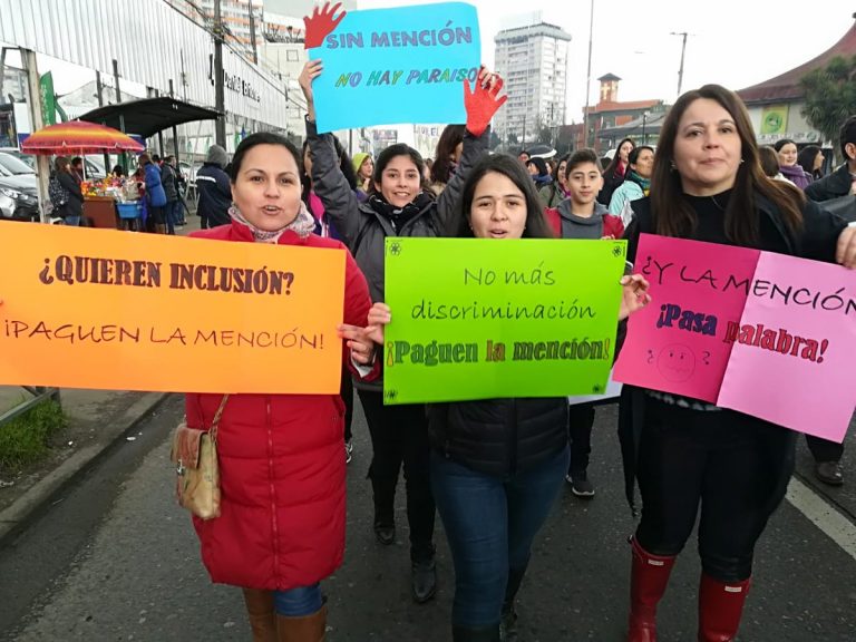 “¡Sin mención no hay inclusión!” dirigenta del Colegio de Profesores comparte demandas laborales y salariales de educadoras diferenciales